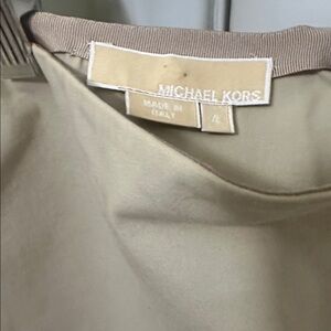 Michael Kors Elegant Cream Skirt